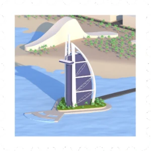 Dubai stamp