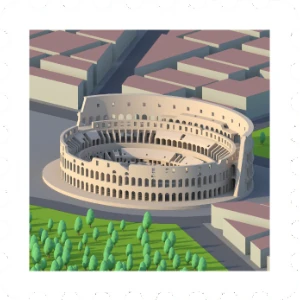 Rome stamp