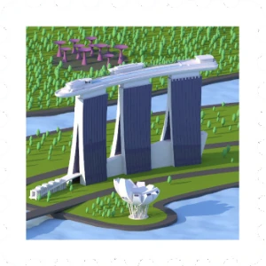 Singapore stamp